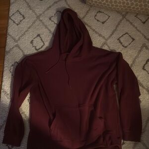 Vibrant Red Cozy Cotton Sweater